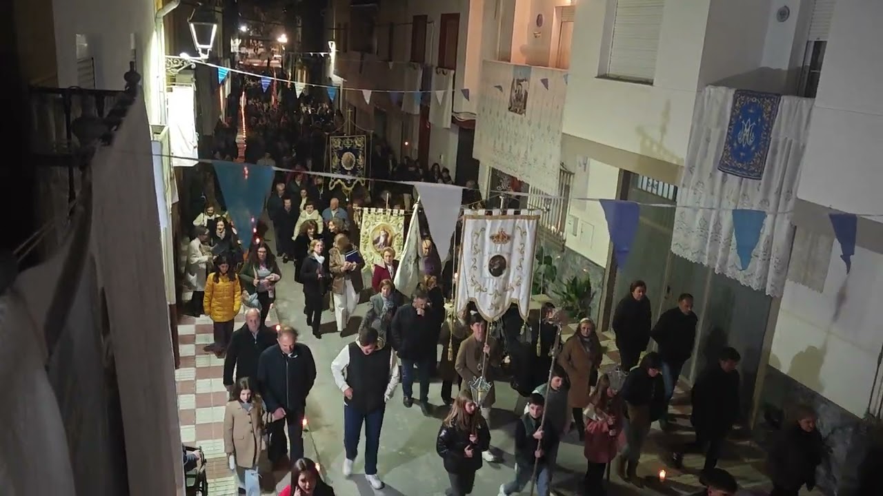 Y Noalejo salió a la calle a recibir a la Virgen Peregrina de la Cabeza