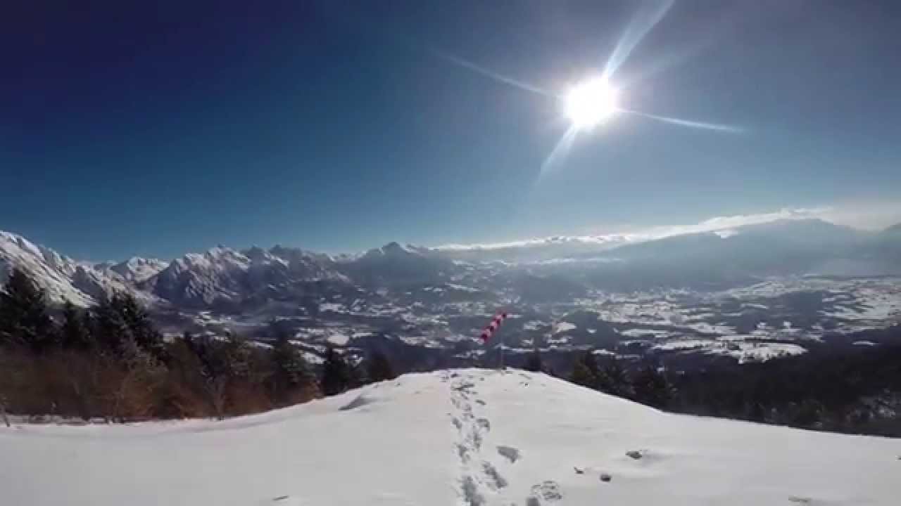 dolada 31-01-2015 parapendio sulla neve!