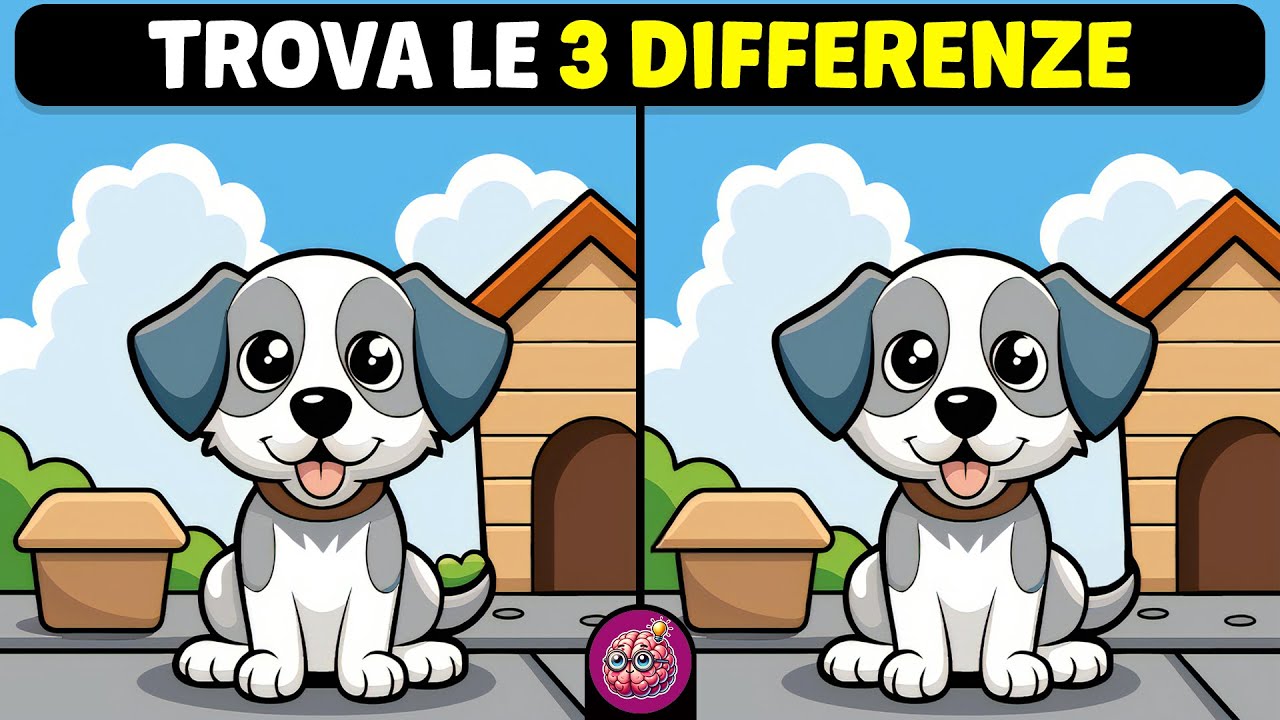 🧠🧩Trova 3 Differenze | Metti alla Prova i Tuoi Occhi Attenti 🧩🧠 | Trucchi Mentali