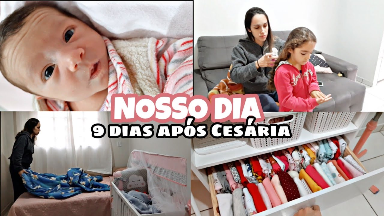 Voltando a rotina depois do parto | Recém nascida | Mudança no quarto + Organizei a comoda da Alice
