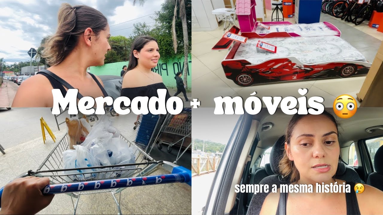 COMPRAS NO MERCADO + pre&ccedil;os da loja f&iacute;sica | valor final 😐