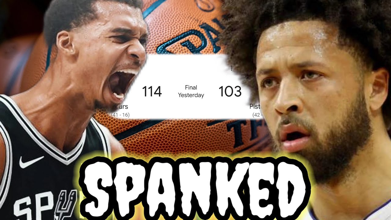 Spurs Just Spanked The Pistons