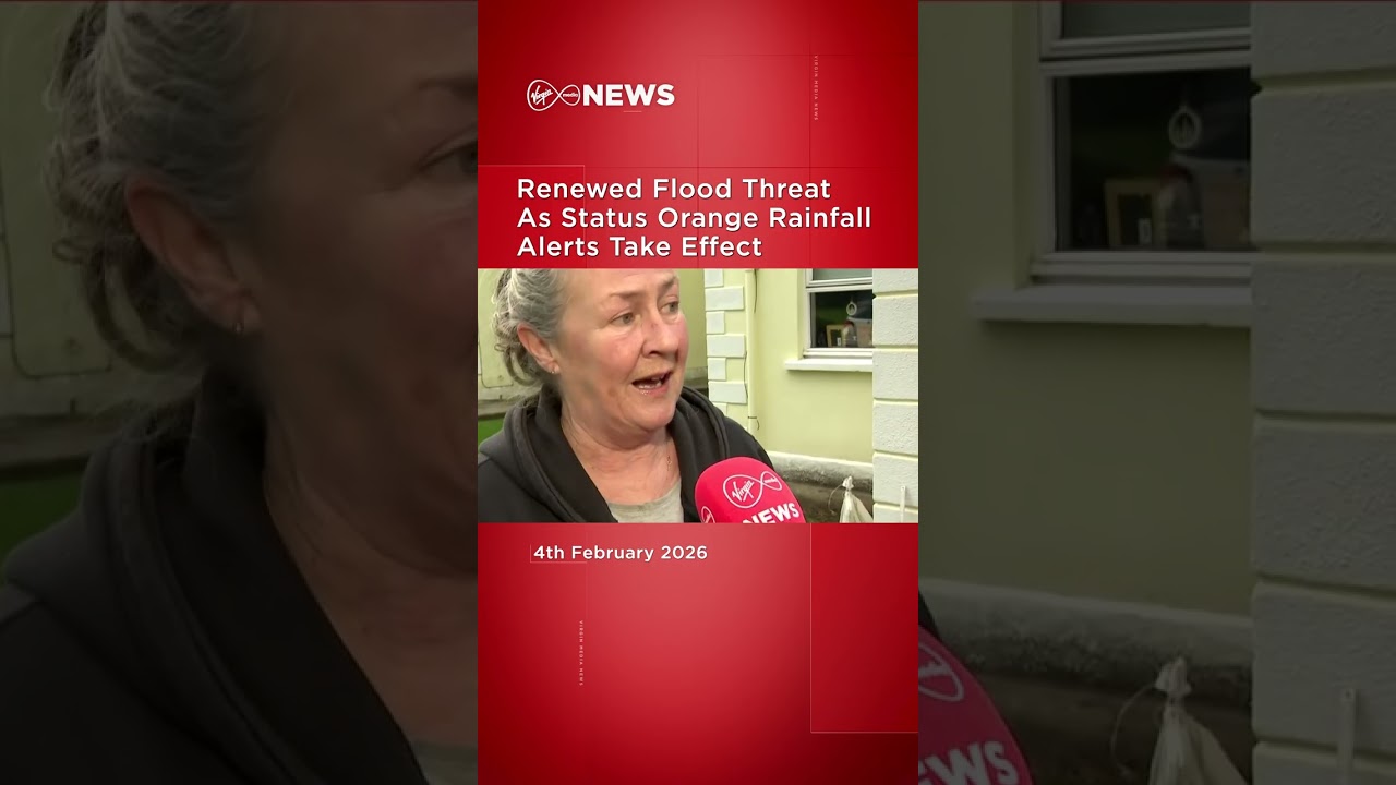 Renewed Flood Threat As Status Orange Rainfall Alerts Take Effect