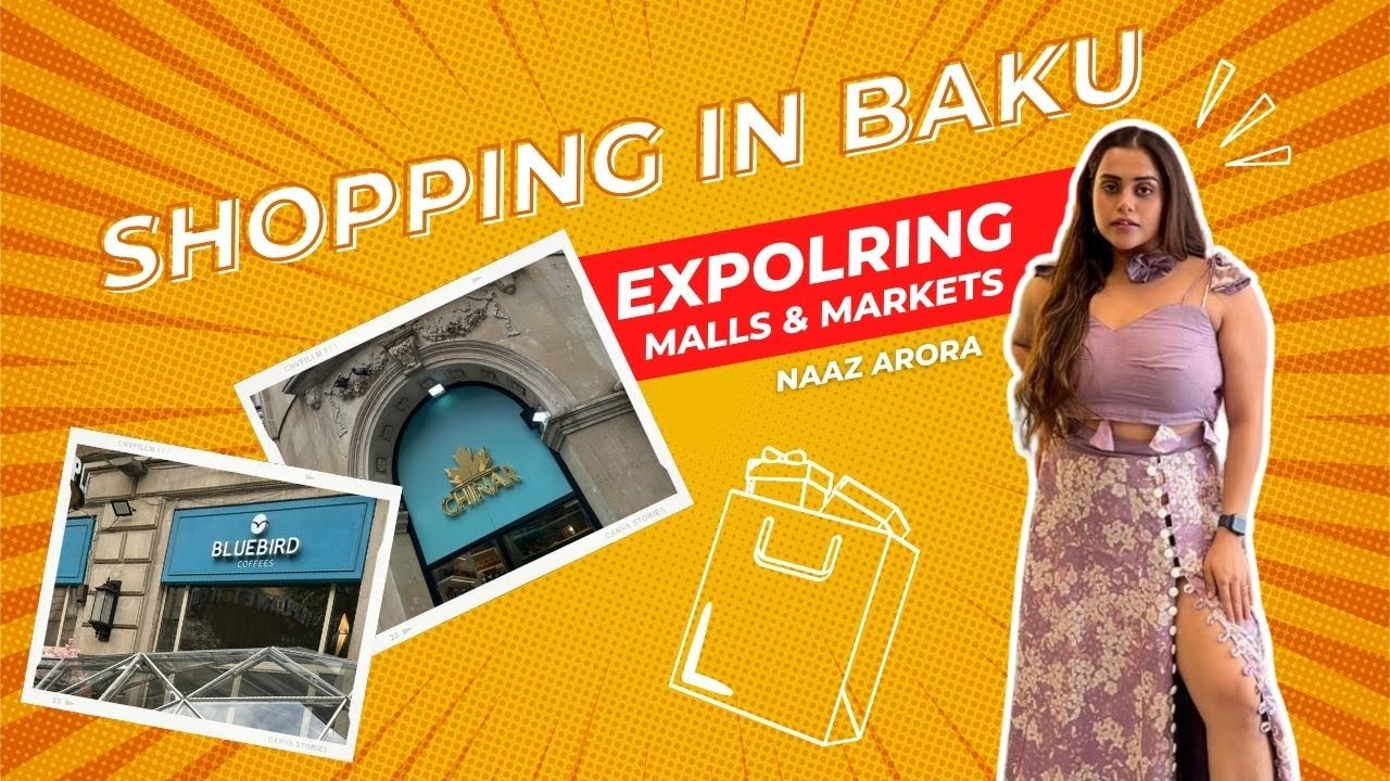 Vlog Day 6 Shopping in Baku | Exploring all the Malls & Market  | Naaz Arora