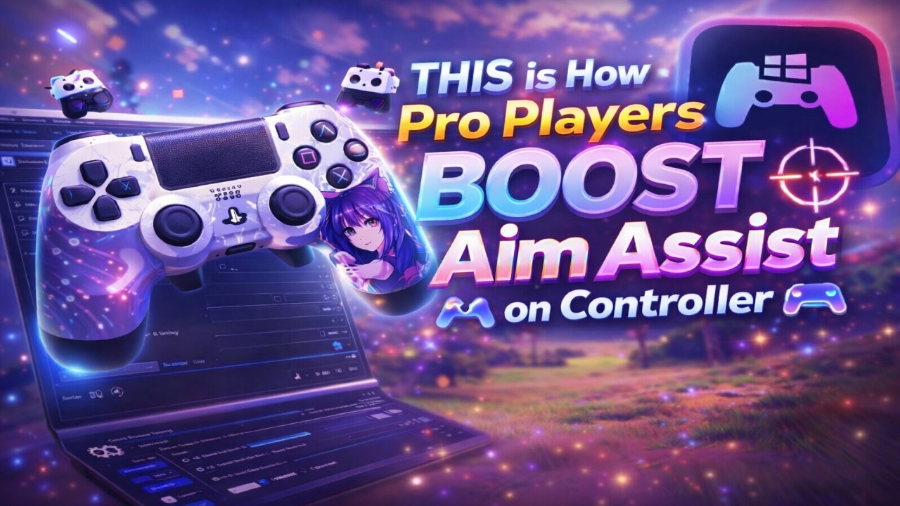 🎮THIS is How Pro Players BOOST Aim Assist on Controller🎮