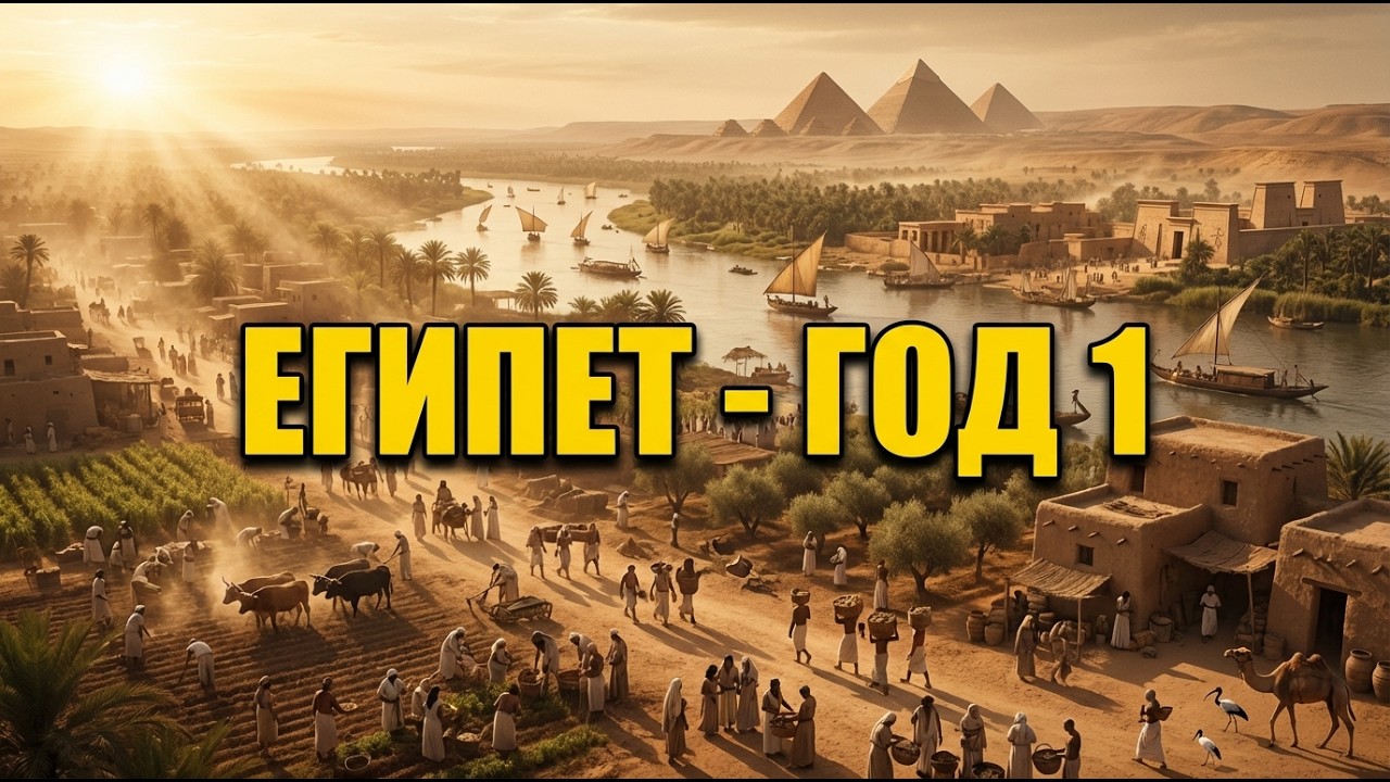 Такой была жизнь в Египте во времена Иисуса | 1 год н. э. | Убежище Святого Семейства | С ИИ