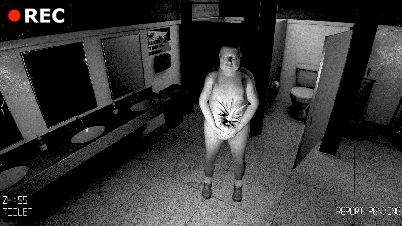 次々と起きる怪奇現象を監視カメラで探し続けるホラーゲームが怖くて笑う