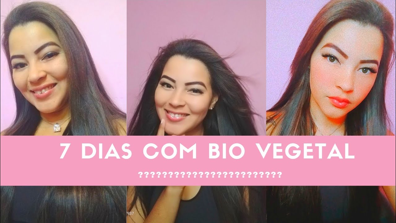 7 dias com cabelo Bio Vegetal 🥰