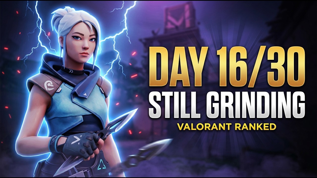 🌙 Day 16/30 – The Grind Continues | Valorant Ranked | RixSton Live