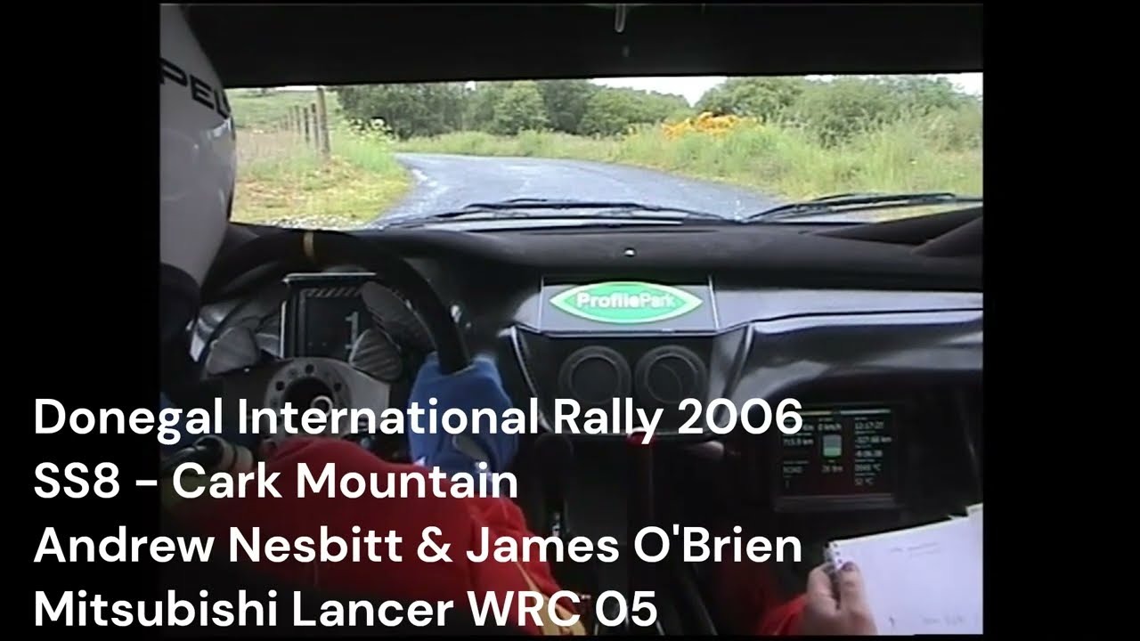 Donegal International Rally 2006 - Andrew Nesbitt & James O'Brien - SS8 Cark Mountain 1