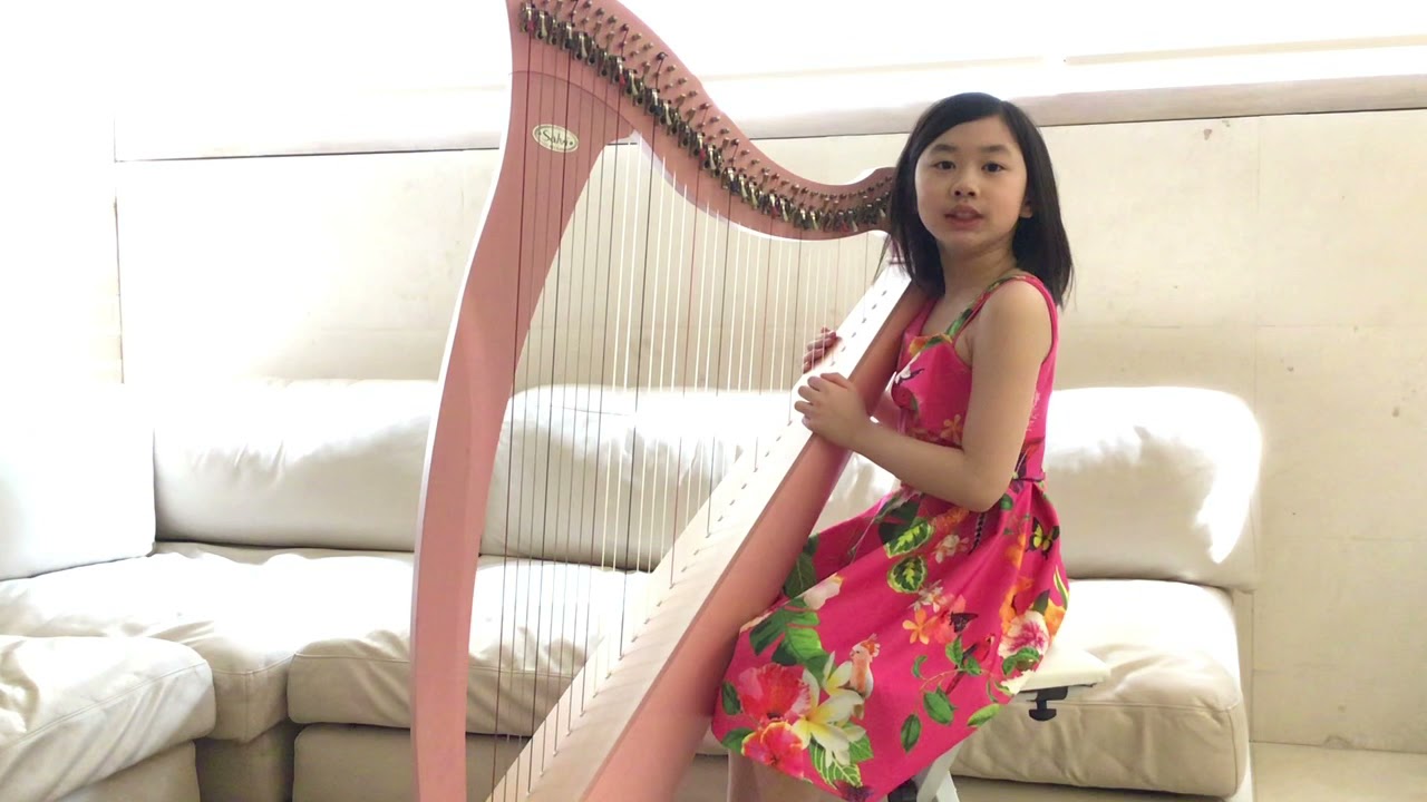 Ludwig van Beethoven  -  Sonatina in C Major (ABRSM:  Harp Grade 8)