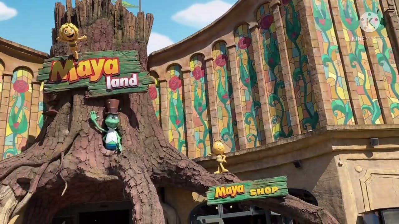 Plopsaland De Panne - Maya land België Belgium 🇧🇪 April 2022