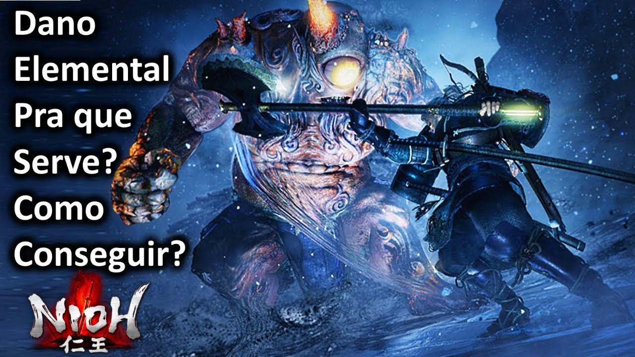 Nioh: Dicas para Iniciantes, Dano Elemental Pra que serve? Como conseguir?