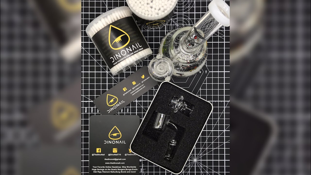 Core Reactor Quartz Banger Nail Complete Kit With Quartz Banger Carb Cap-DinoNail