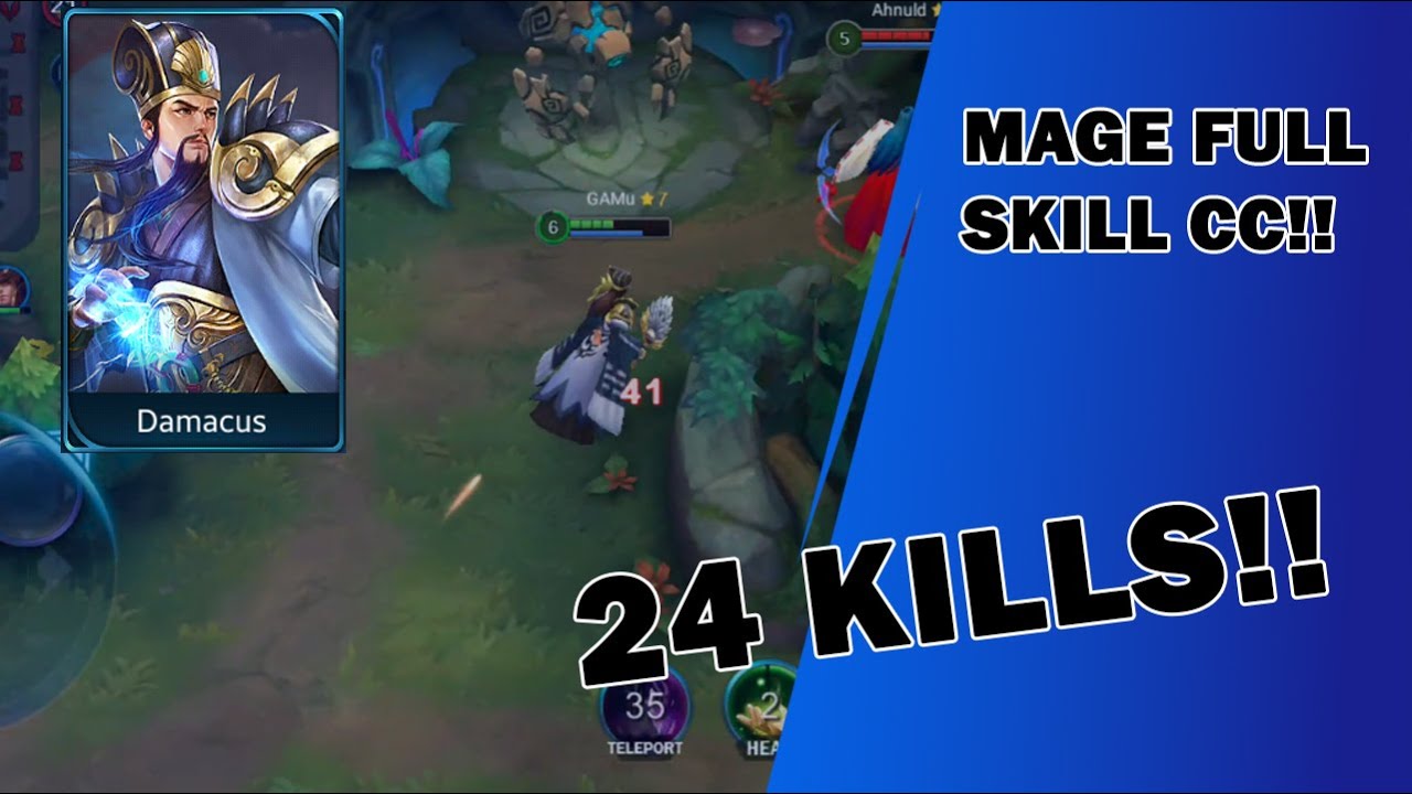 BELAJAR HERO MIDLANER MOBA SEPI - DAMACUS GAMEPLAY - HEROES EVOLVED