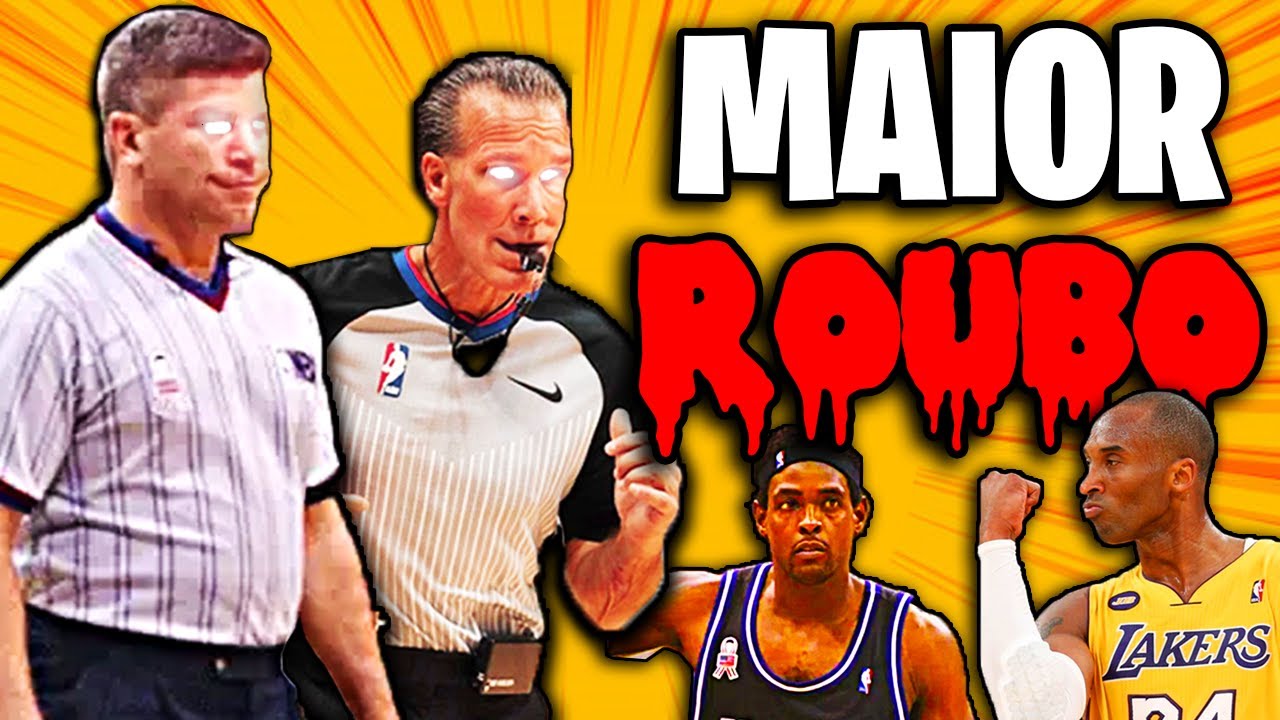 O Jogo Mais ROUBADO da HIST&Oacute;RIA da NBA! &ndash; A Partida Mais POL&Ecirc;MICA de Todas... - Lakers vs Kings 2002