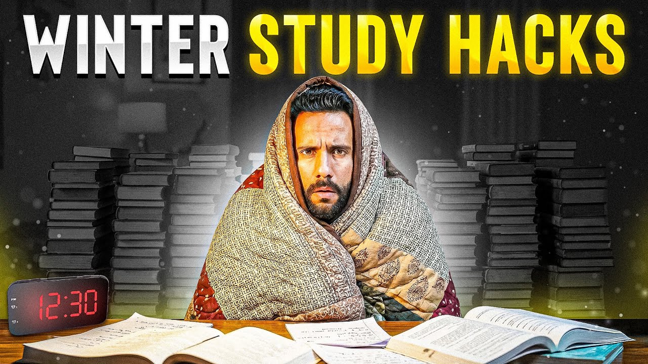 10 Winter Study Hacks to Stay Focused & Be a TOPPER | Ashu Sir