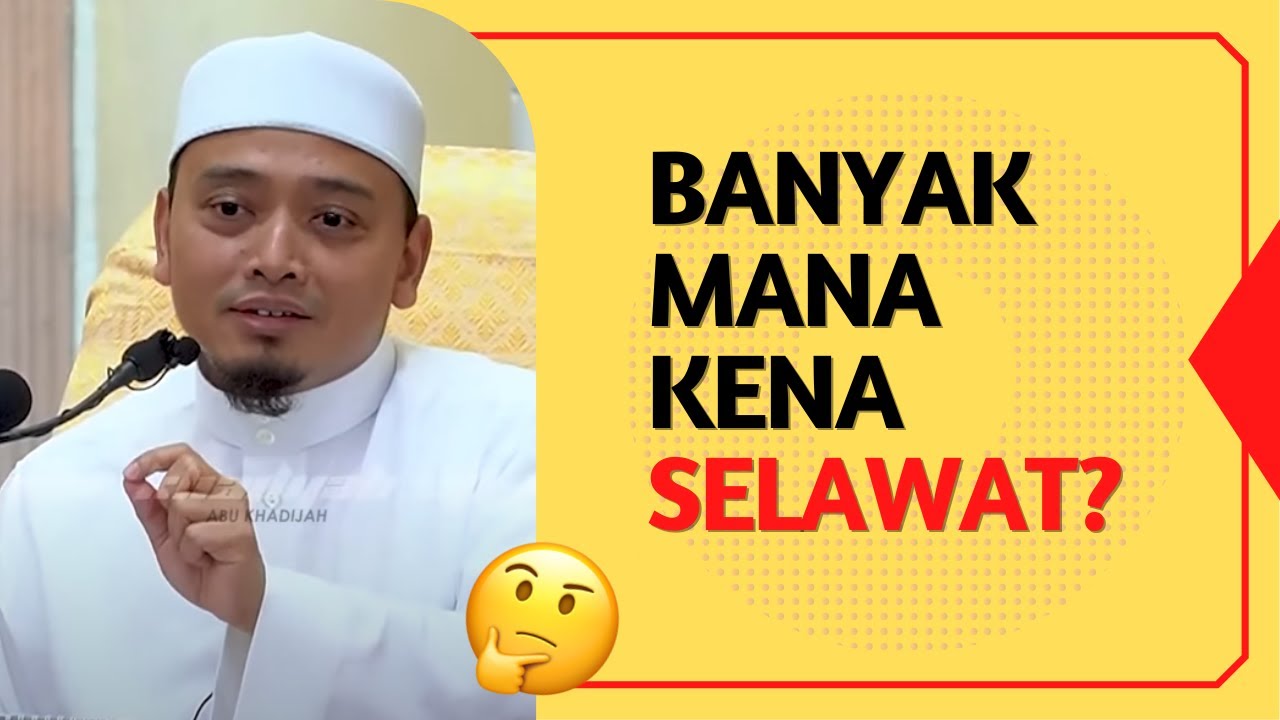 Kelebihan Selawat Yang Paling Besar 😳 | Ustaz Wadi Annuar