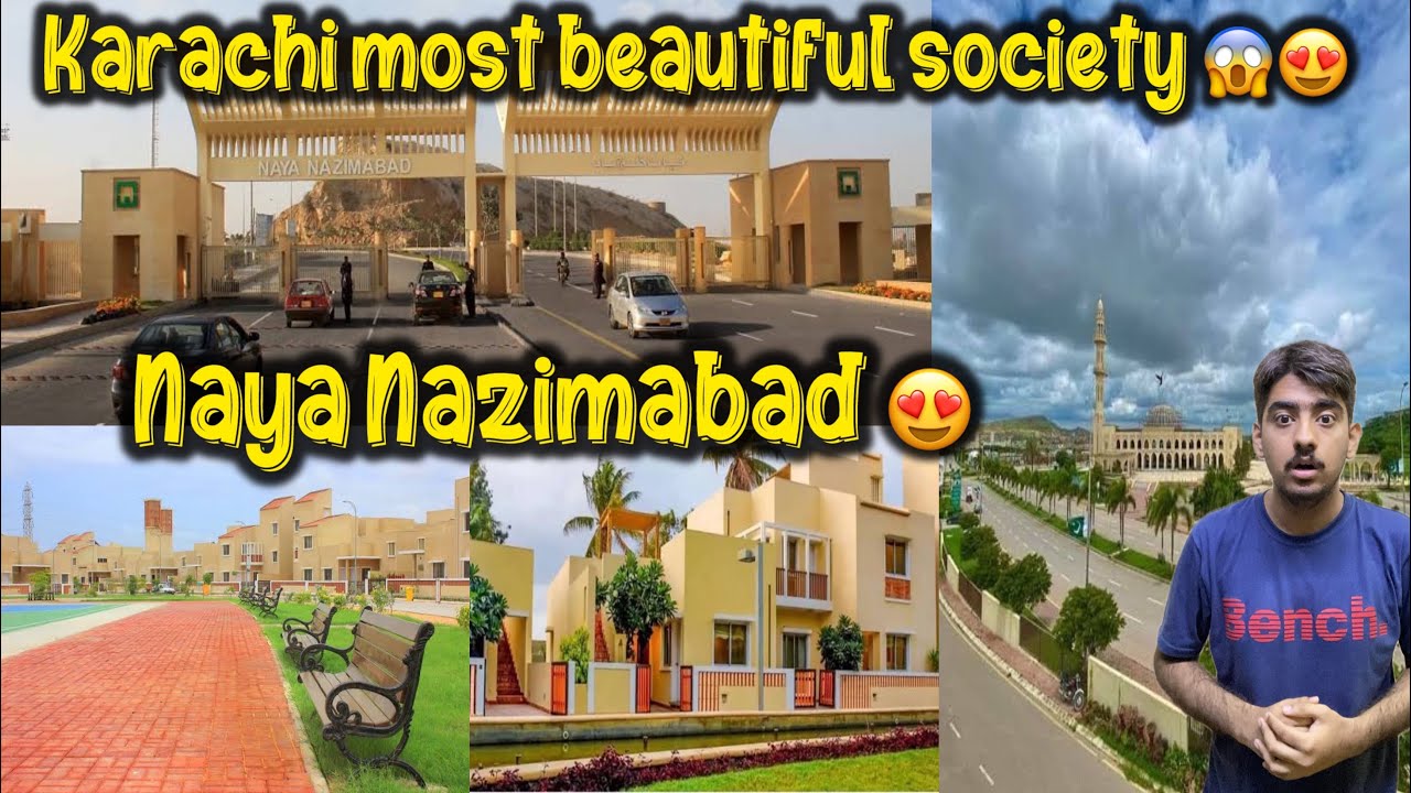 Полный тур Naya Nazimabad 2024😍 | Самое красивое общество Карачи 😍 | Naya Nazimabad Karachi 😍