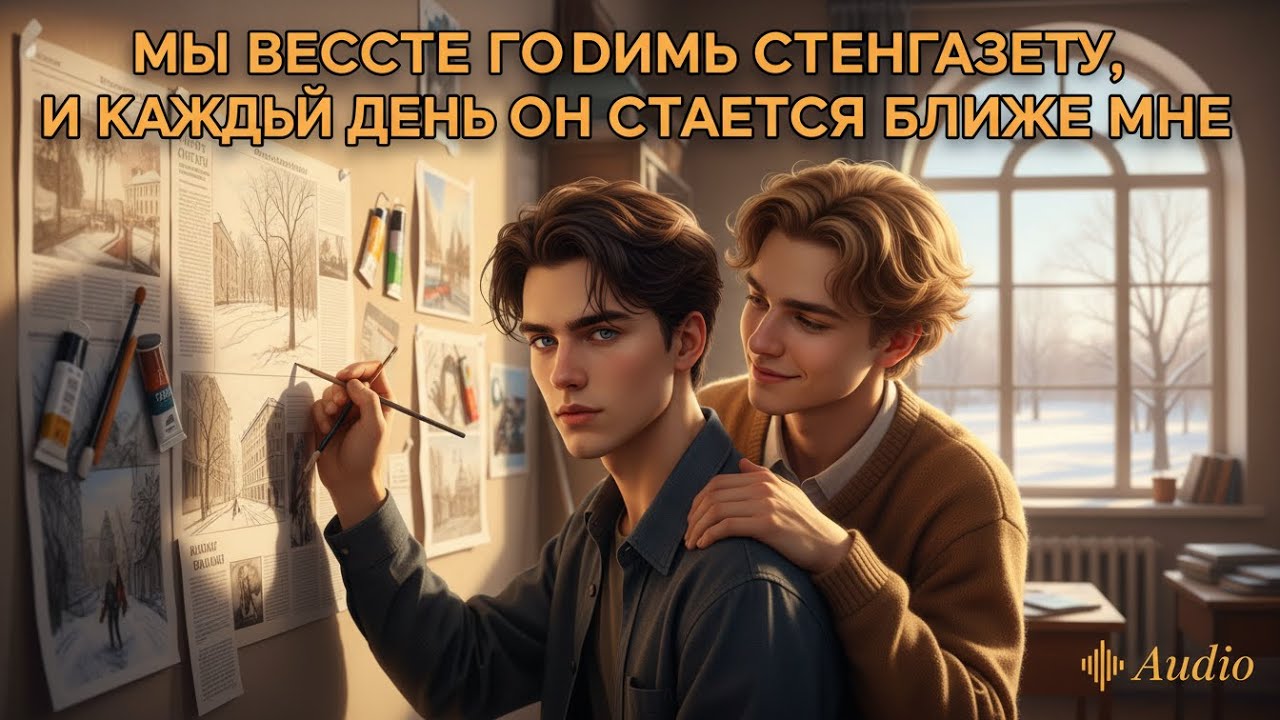 МЫ ВМЕСТЕ ГОТОВИМ СТЕНГАЗЕТУ, И КАЖДЫЙ ДЕНЬ ОН СТАЕТСЯ БЛИЖЕ МНЕ