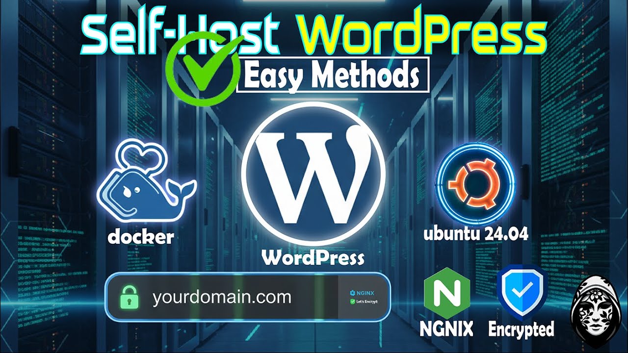 Самостоятельное размещение WordPress на Ubuntu 24.04 с использованием Docker, с пользовательским ...