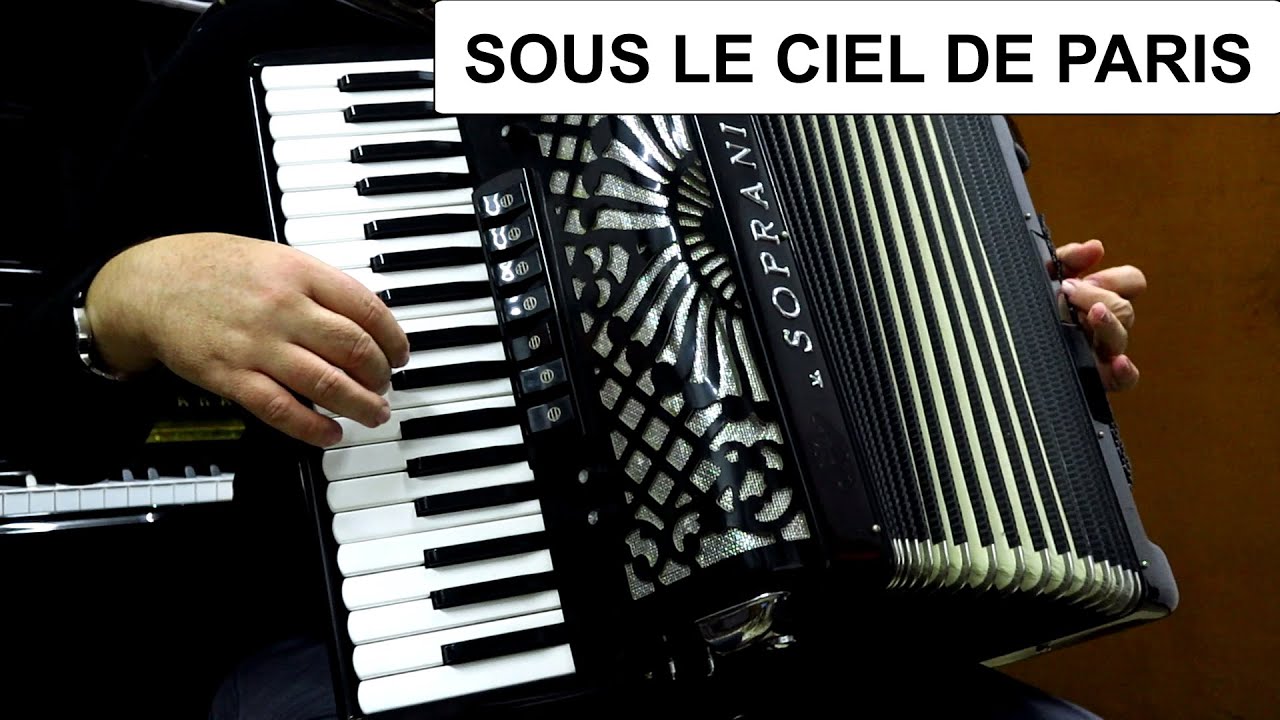 SOUS LE CIEL DE PARIS - ACCORDION FILM SONGS