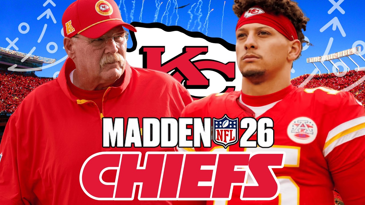 Я перестраиваю команду CHIEFS в Madden 26...