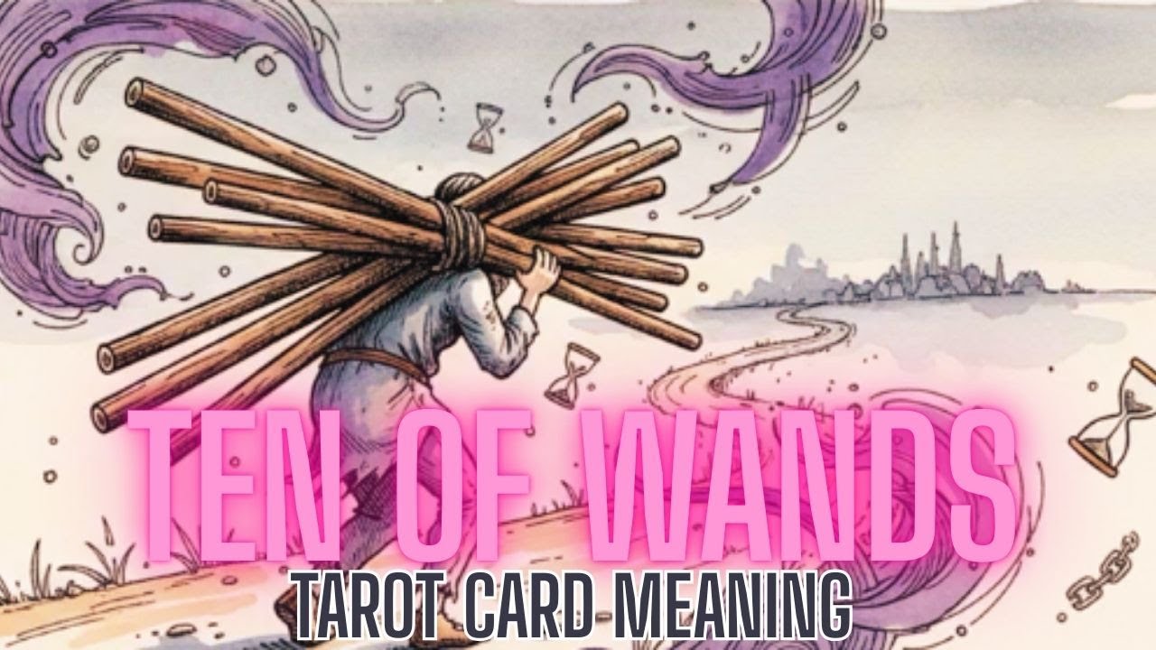 How to Read Tarot: The Ten of Wands Tarot Card Meaning