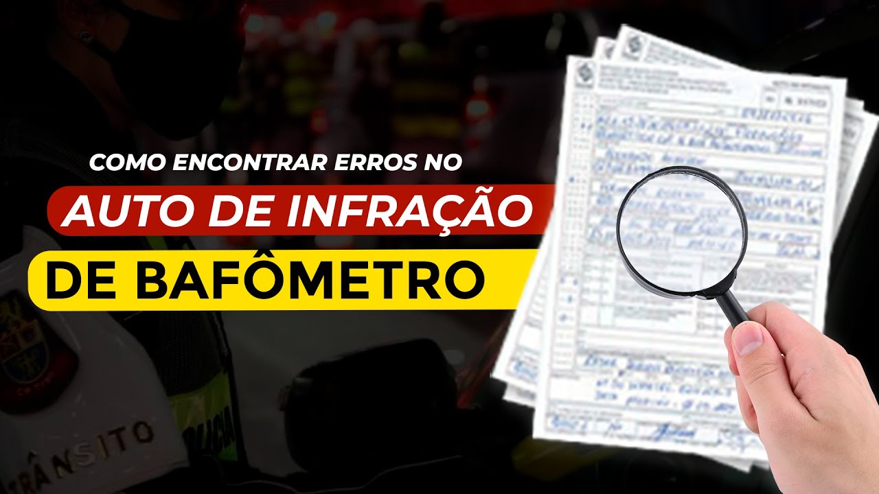Como encontrar erros na multa de #bafometro