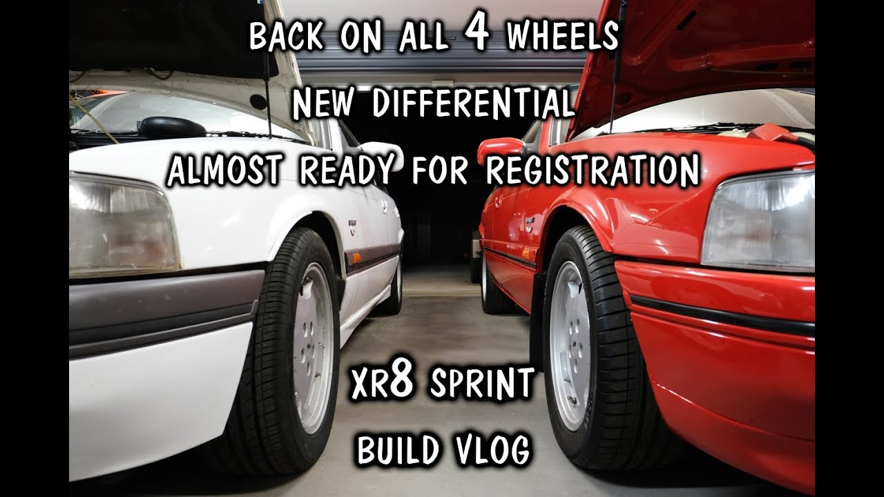Ford XR8 Sprint Build NEW DIFF - ON ALL 4 WHEELS - ALMOST READY FOR REGO
