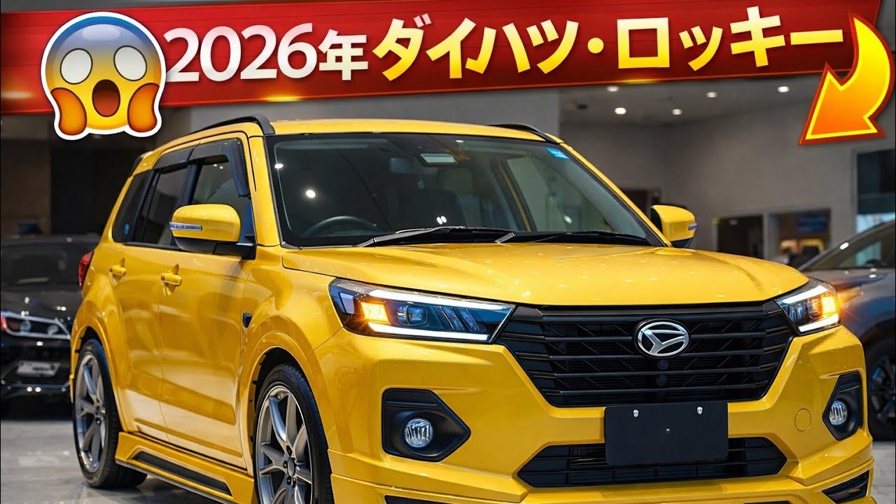 2026年 ダイハツ ロッキー｜みんなが話題にするスタイリッシュなコンパクトSUV！** 🚗🔥