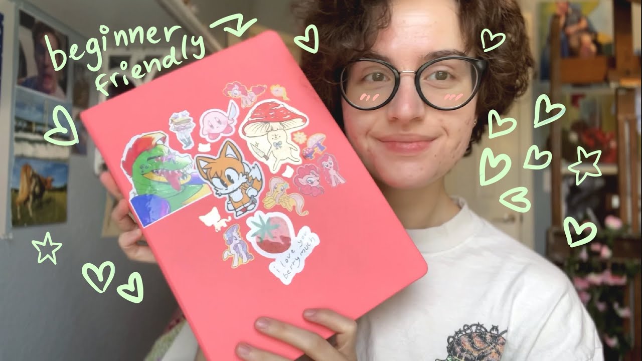 how to keep a sketchbook (and not feel lost) ✿ 5 simple sketchbook tips!