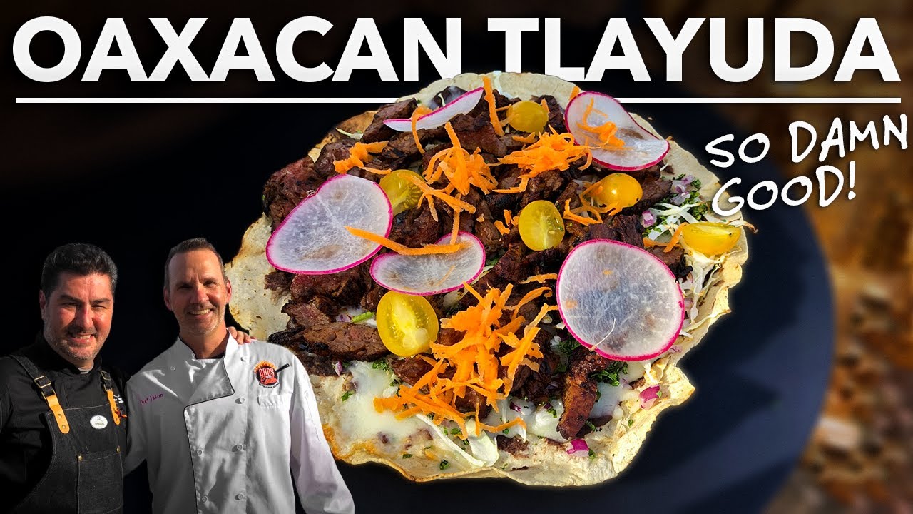 Grilled Marinated Flank Steak Oaxacan Tlayuda | Dads That Cook