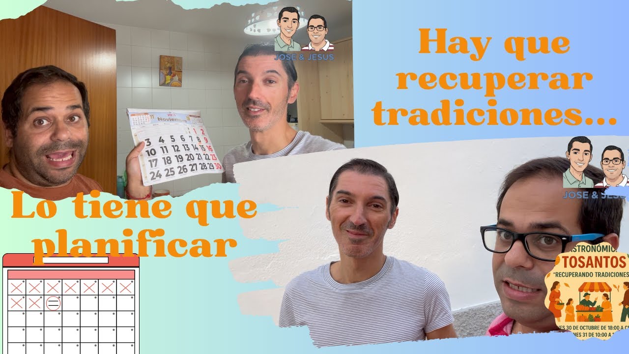 No se queda CALLADO🗣️ Tiene que PLANIFICAR TODO 📆 Hay que RECUPERAR TRADICIONES🌰