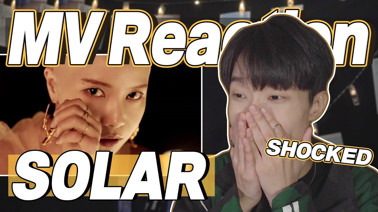 eng) SOLAR - SPIT IT OUT MV Reaction | 솔라 뱉어 뮤직비디오 리액션 | J2N VLog