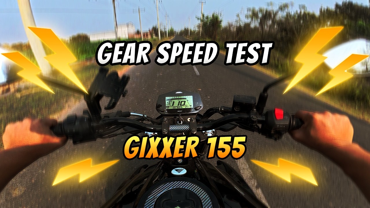 এই স্পিড আশা করিনি! 😱  | Gixxer 155 Every Gear Top Speed Test | Nobiz Club