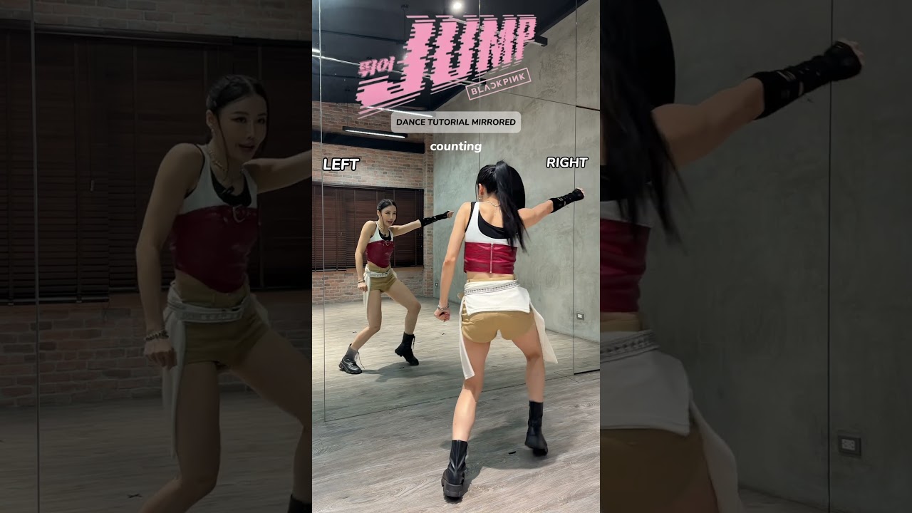 Jump - Blackpink counting tutorial #jump #blackpink #kpop #dance #priwstudio #dancetutorial