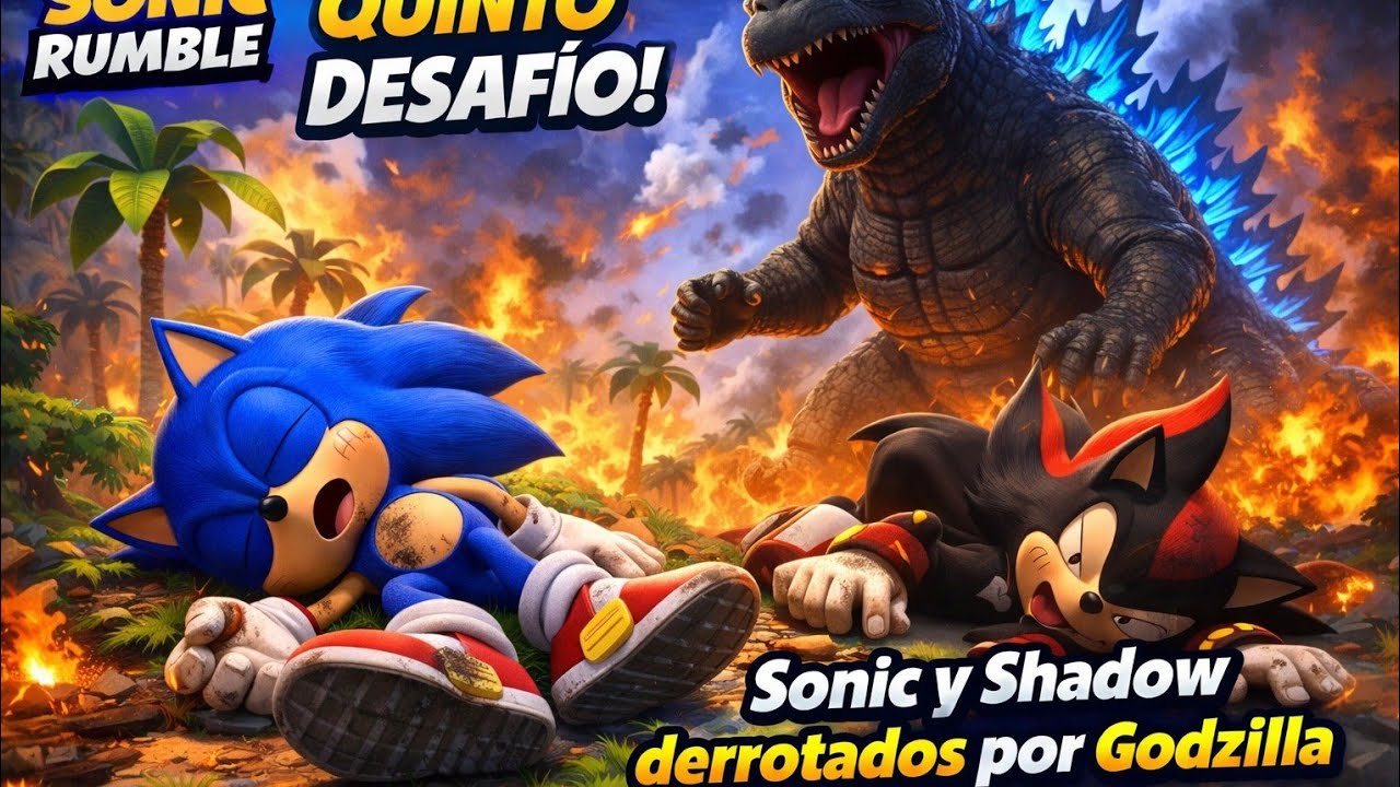 Desafíos de Sonic rumble Sonic VS Shadow Quien será el mejor parte 3 