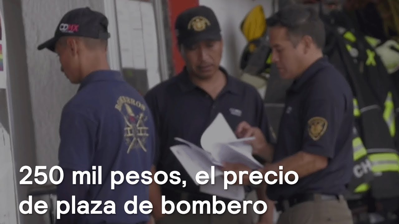 Cualquiera puede ser bombero en la CDMX si paga la plaza - En Punto con Denise Maerker