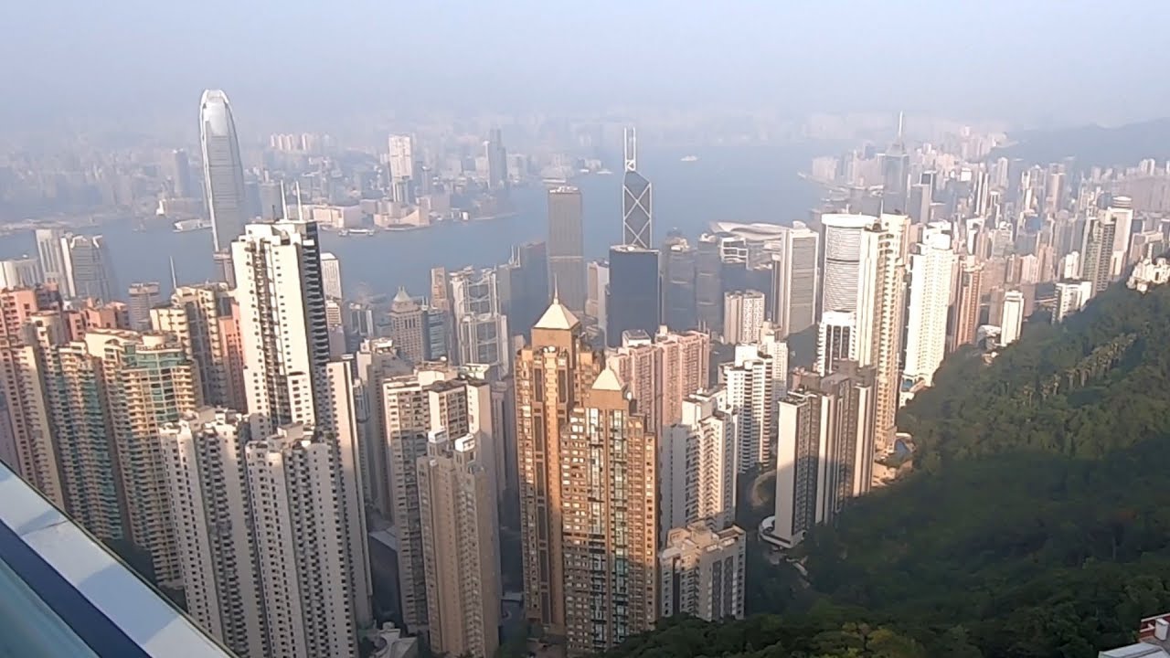 The Peak (Victoria Peak) Hong Kong. The Peak Tower on Sunday, 2019.10.27.