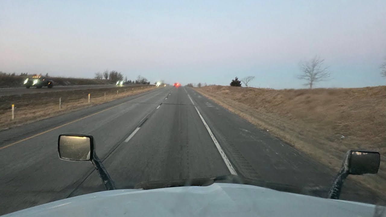 Tuesday morning trip from. Walcott, IA  to Des Moines, IA