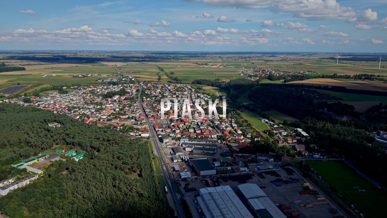 Piaski - niezwykła historia dawnego miasta | Z lotu ptaka nad Wielkopolską