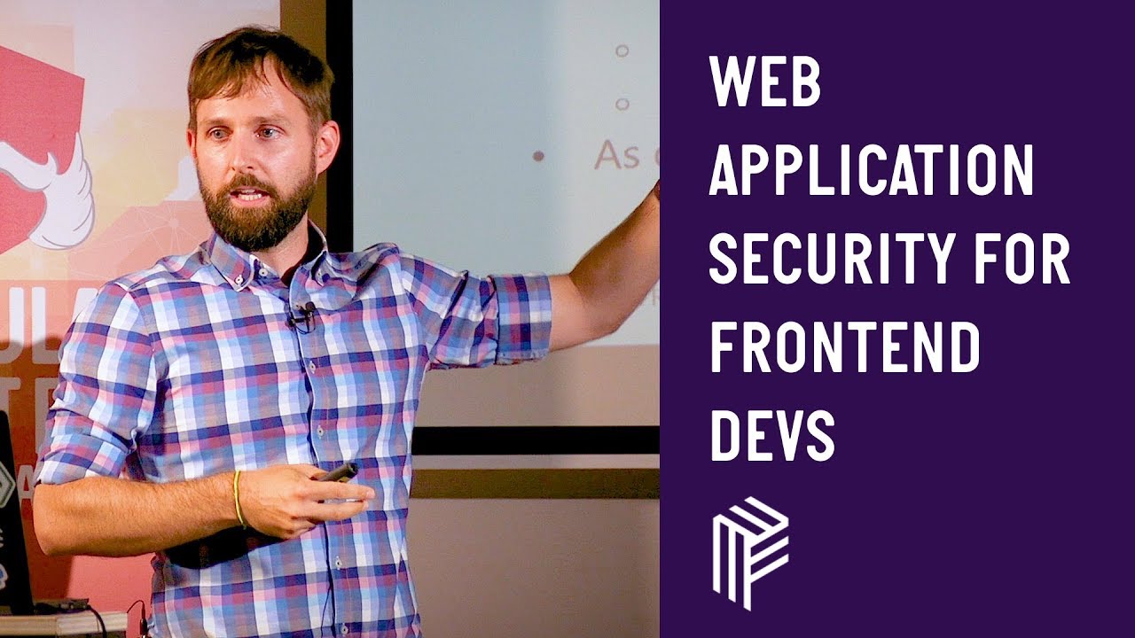 Angular Vienna, Web Application Security for Frontend Devs, July 2019