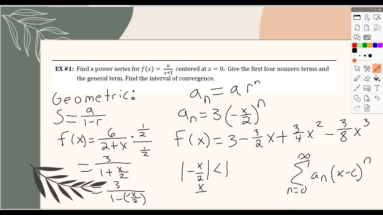 Operations with Power Series