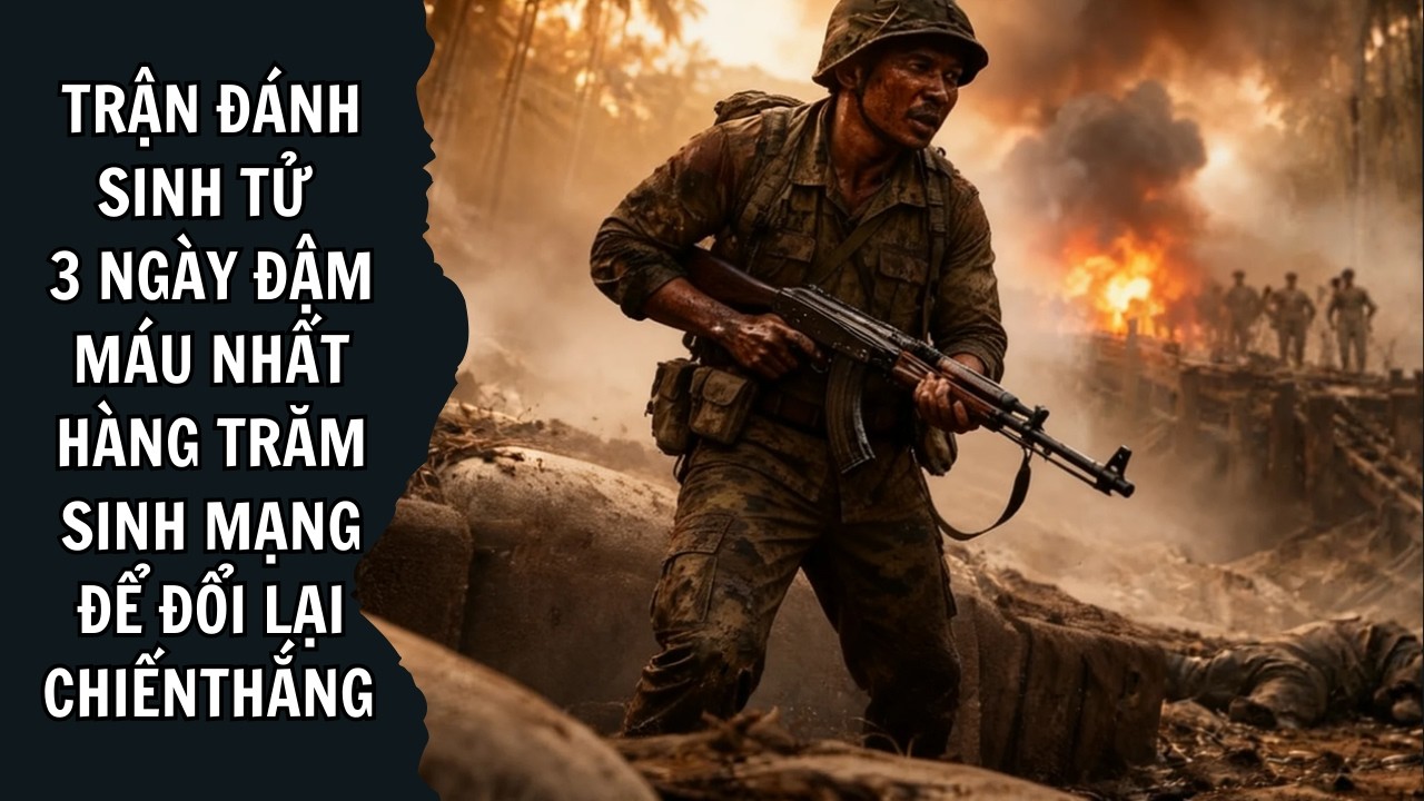 Trận Đánh Sinh Tử  3 ngày Đậm máu Nhất Hàng Trăm Sinh Mạng Để Đổi Lại Chiến Thắng Trọn Vẹn