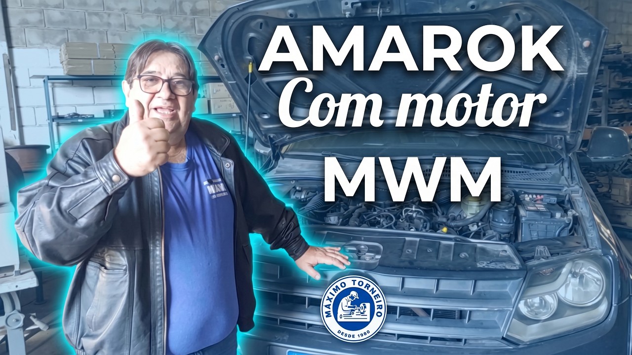ADAPTAÇÃO MOTOR MWM SPRINT NA AMAROK ( PARTE 1) ZAP (19) 99302-8668