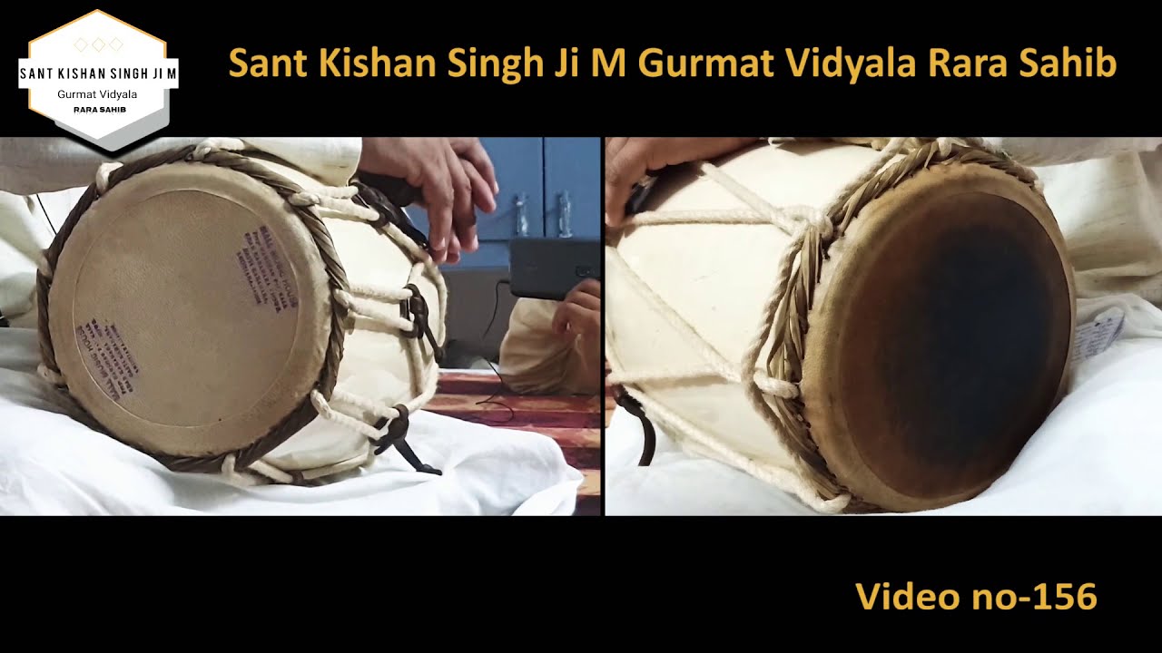 V-156.ਢੋਲਕੀ ਦੀ ਚਕਾਈ ਕਿਵੇਂ ਕਰੀਏ Start up Dholak Rara Sahib(Manveer S Rara Sahib)