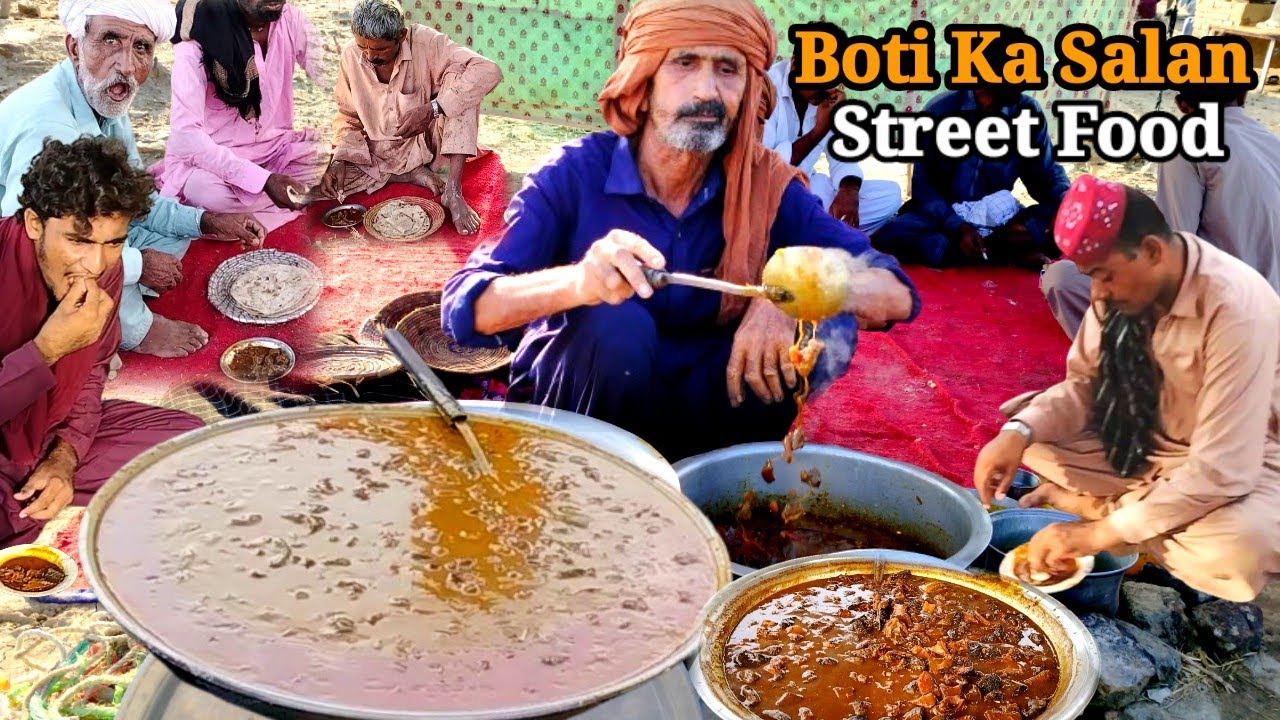 50/-Rs Ojri Roadside Desi Nashta in Morning | Street Food Pakistan | Ojri Recipe | How to Make Ojri