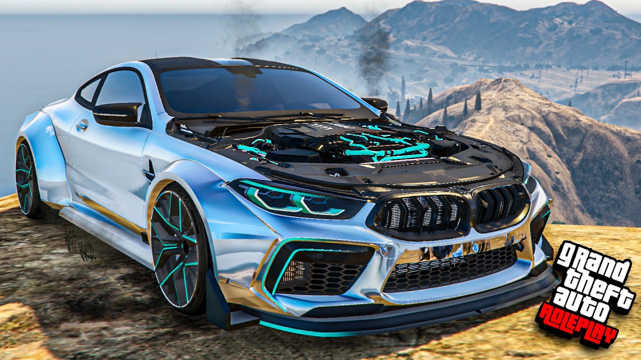 LA OTAKU TENÍA UN BMW M8 Y SE LO ROBÉ en GTA 5