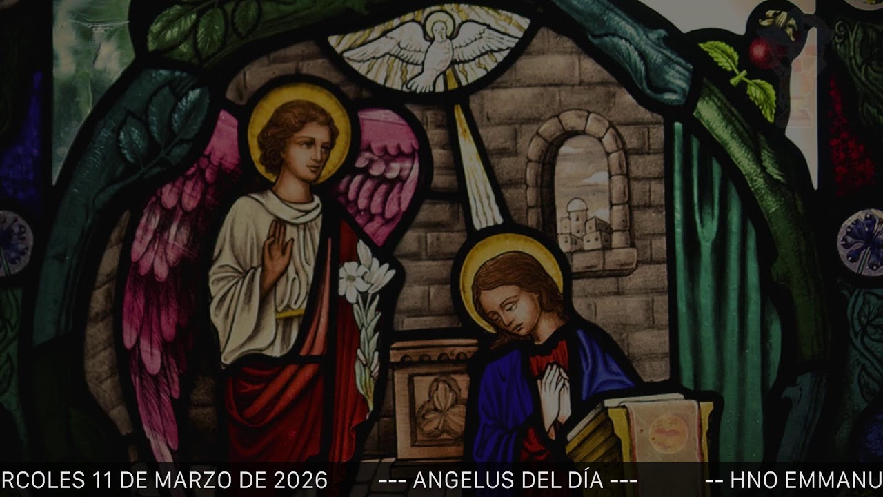 ANGELUS DEL DÍA. MIERCOLES 11 DE MARZO DE 2026